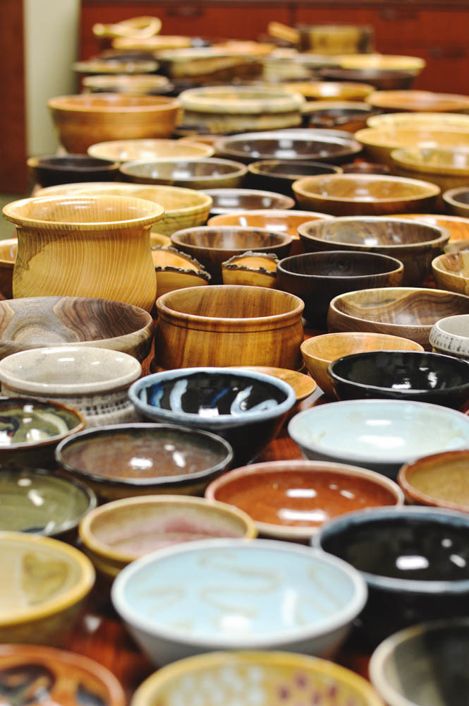 Empty Bowls
Ozarks Food Harvest’s Empty Bowls fundraiser set a record $8,326 in donations through the sale of 300 handcrafted bowls in partnership with Panera Bread. They represent the one in seven adults and one in five children who struggle with hunger in the Ozarks.