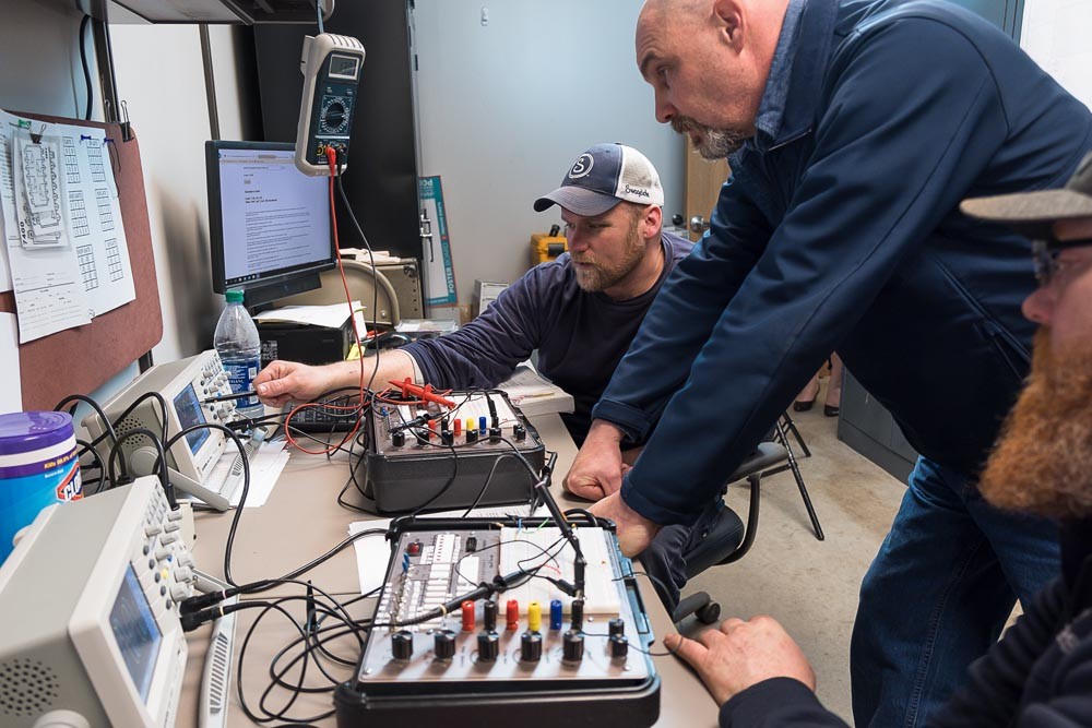 CU apprentices learn technical skills on the job, while also earning college degrees.