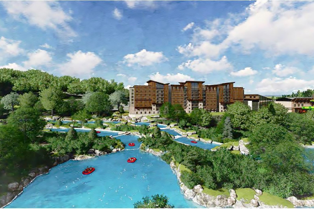 Public financing for the proposed Branson Adventures attraction, above, is voted down by the Branson Board of Aldermen.