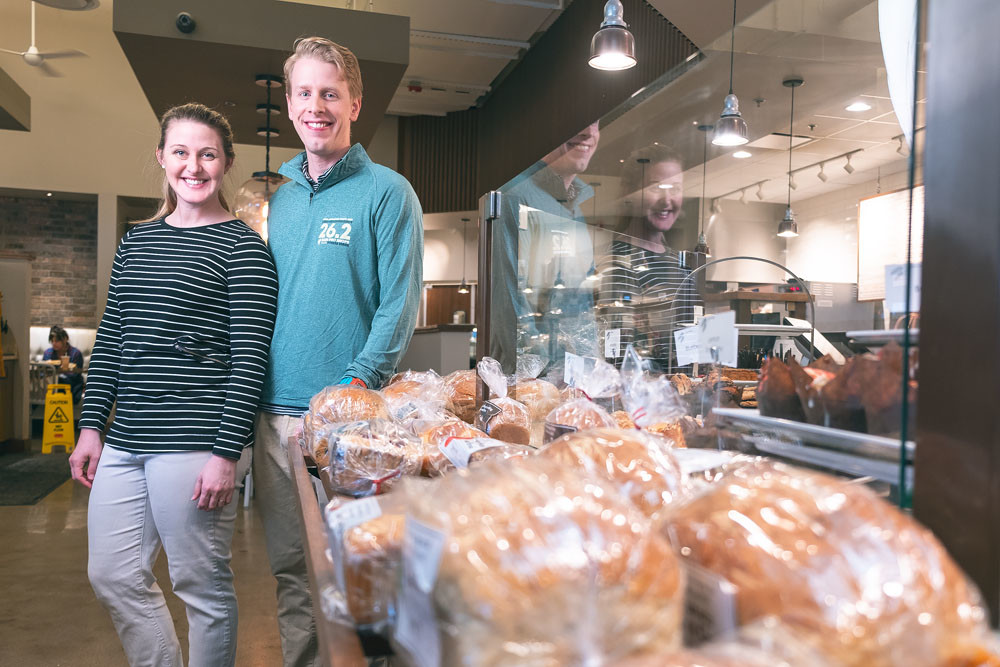 KNOW THE DOUGH: Lauren and Clif Brown worked every position at Neighbor’s Mill Bakery & Cafe for nine months to study the business.