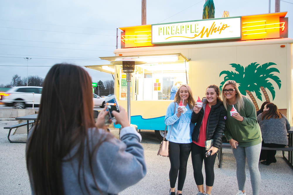 SUMMER DREAMING
Pineapple Whip opened its South Campbell Avenue stand Jan. 16-20 for the fifth-annual Whip Solstice, providing customers a taste of summer in the dead of winter.