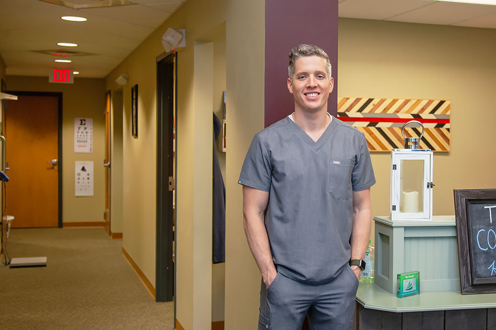 MEDICAL GROWTH: Dr. Luke Van Kirk’s direct primary care practice is up more than 220 patients in the past four months.