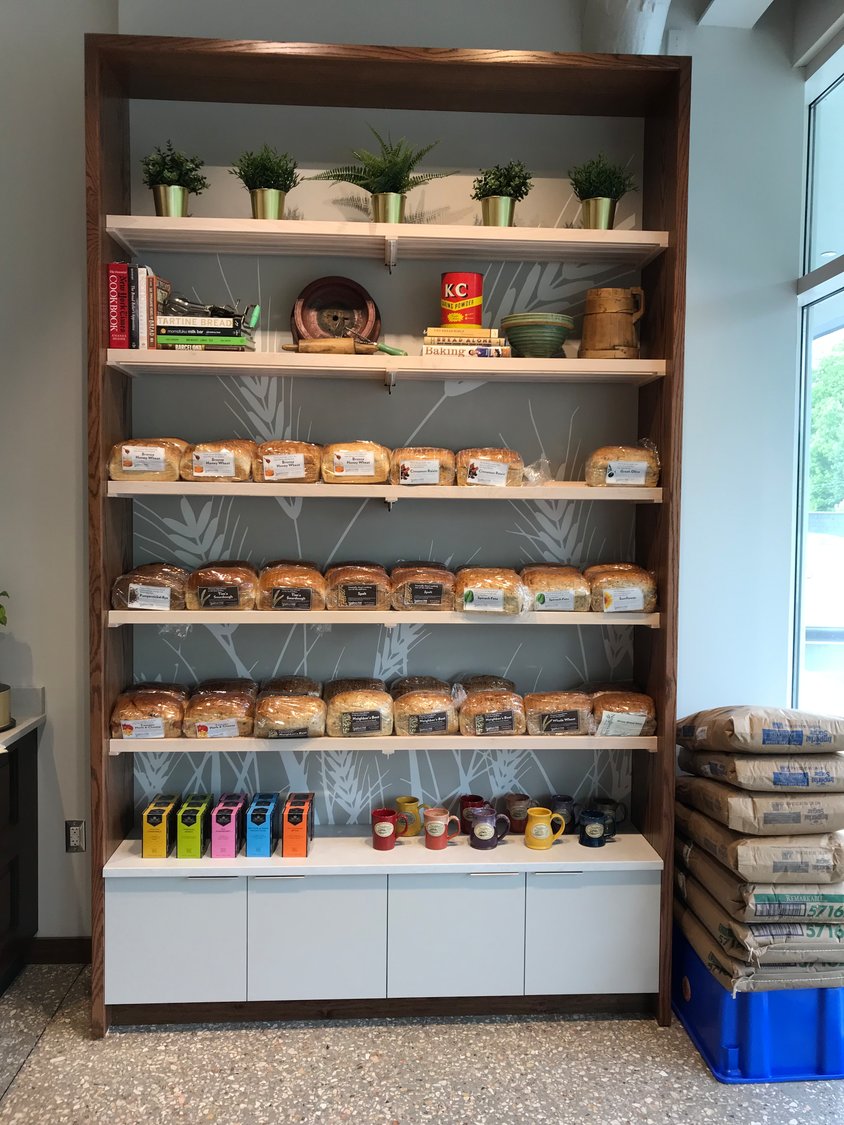 Grab-and-go items are a focus at the new restaurant.