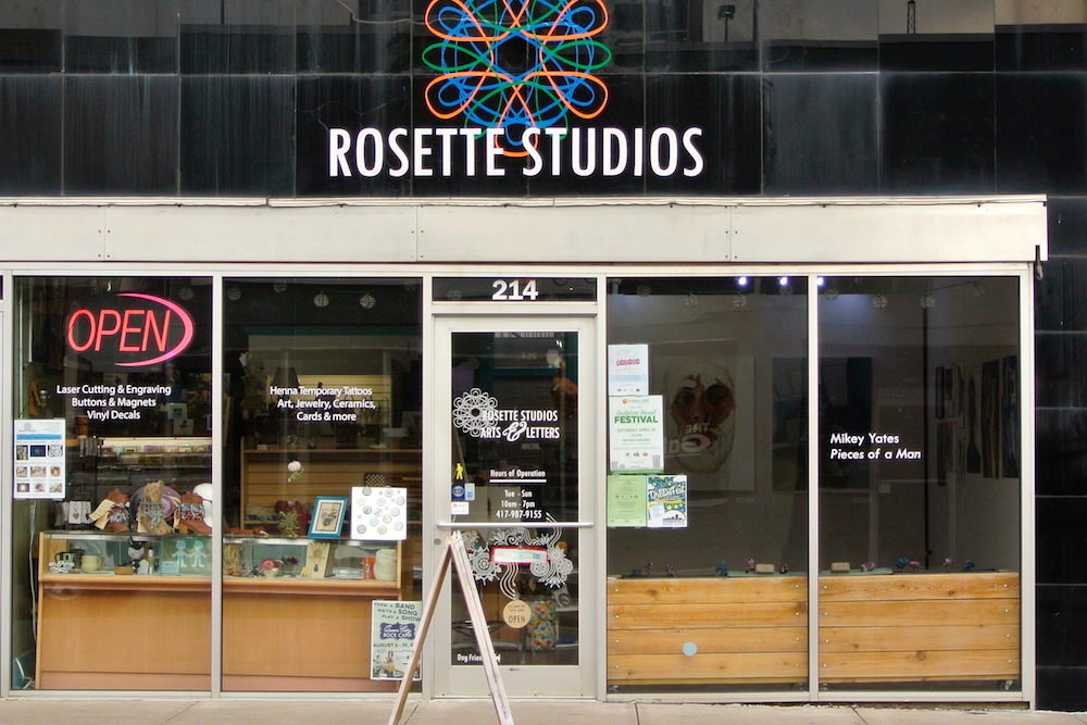Rosette Studios is vacating its downtown home at 214 S. Campbell Ave.