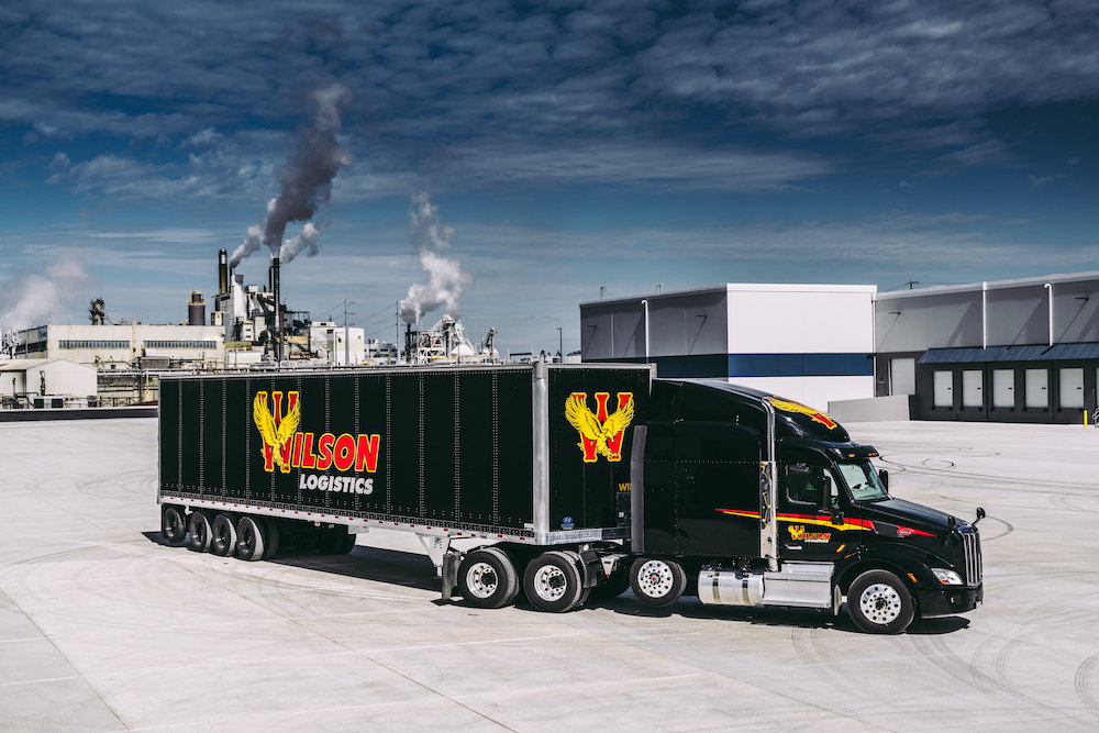 Wilson Logistics’ fleet comprises more than 1,000 trucks